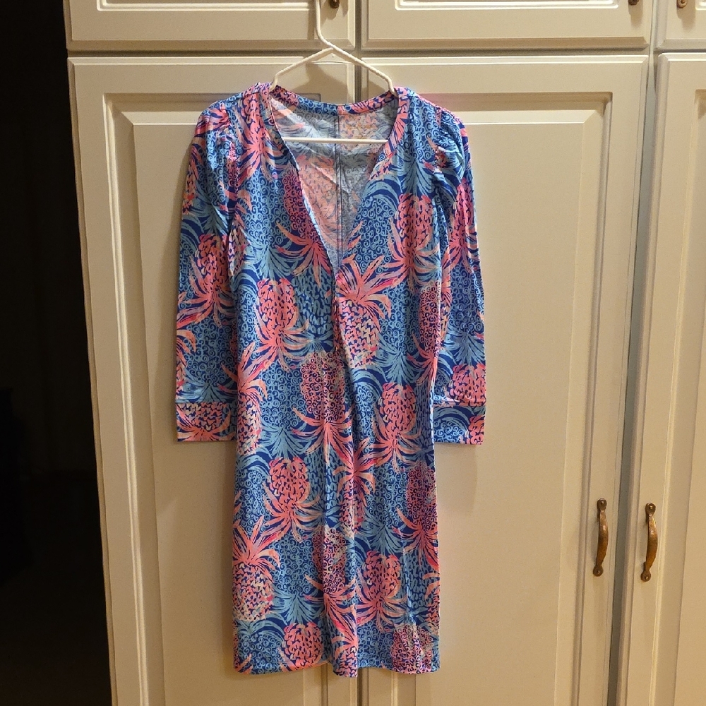 Lilly Pulitzer Pastel Floral Dress